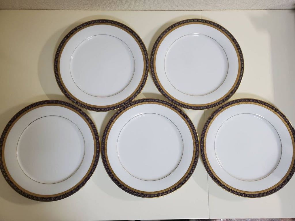  Noritake ノリタケ SICILIAN BLUE シシリアンブルー プレート 直径約27㎝ 大皿 5枚 自宅保管 100s(ノリタケ)｜売買されたオークション情報、yahooの商品情報をアーカイブ公開 - オークファン ノリタケ