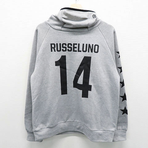 RUSSELUNO ラッセルノ スウェットパーカー グレー系 6 [240001419941