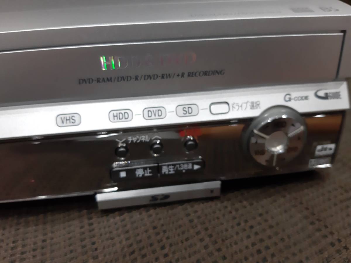 □Panasonic パナソニック HDD内蔵VHSビデオ一体型DVDレコーダー