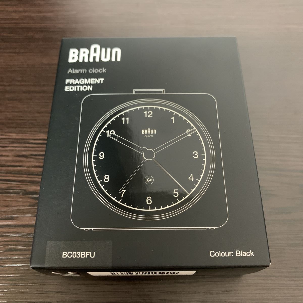 新品 Braun x Fragment Alarm Clock BC03BFU ブラウン フラグメント