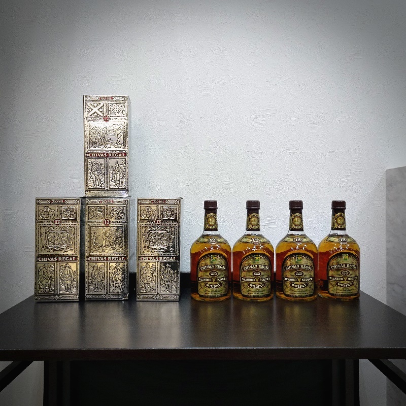  ４本セット CHIVAS REGAL 12年 シーバス リーガル スコッチ ウイスキー 750ml 43％ 箱付 管ＣＣＡＡ(スコッチ)｜売買されたオークション情報、yahooの商品情報をアーカイブ公開 - オークファン スコッチ
