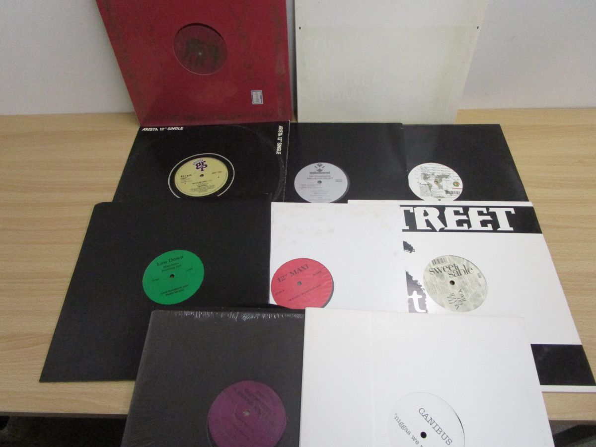 □01)【同梱不可】12インチ多数 レコード まとめて約65枚セット/HIP 
