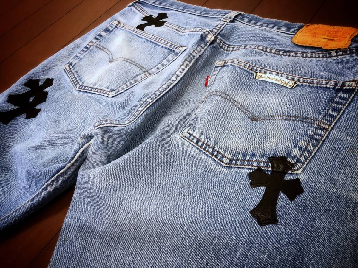 Chrome Hearts × Levis 501 クロムハーツ 赤耳 リーバイス 純正