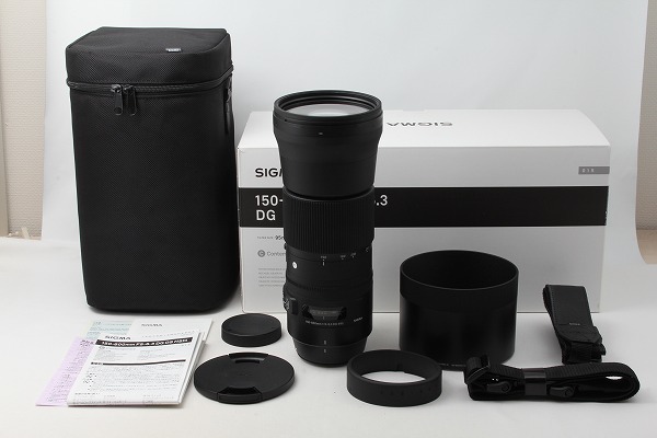 【セール，お買い得】 超極上 シグマ SIGMA 150-600mm F5-6.3 DG OS HSM Contemporary キヤノン用 付属品完備 元箱 保証 31038(キヤノン)｜売買されたオークション情報、yahooの商品情報をアーカイブ公開 - オークファン キヤノン