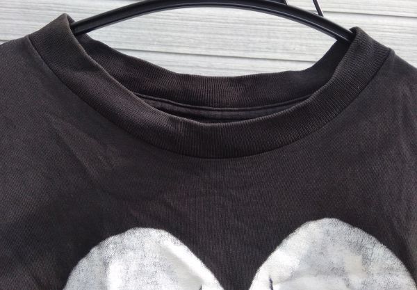☆ビンテージ☆【SIR REAL FASHION VICTIM スカルTシャツ黒M】1994 