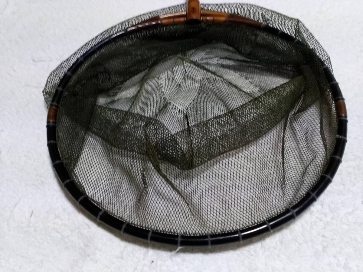 ヘラブナ 天童 竹枠の玉網 27cm 玉網 天童玉網 天童 ヘラ (30047-