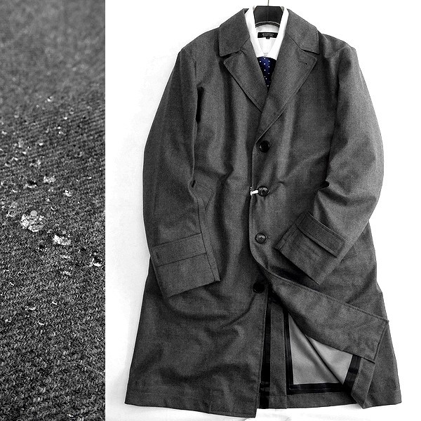KATHARINE HAMNETT LONDON キャサリンハムネット 定価7.4万 3層ボンディング ダウンライナー付き ロングコート S 灰 7815▲047▼are1501e KATHARINE HAMNETT キャサリンハムネット ABOUT ロンドンの人気シリーズがアップデート 二