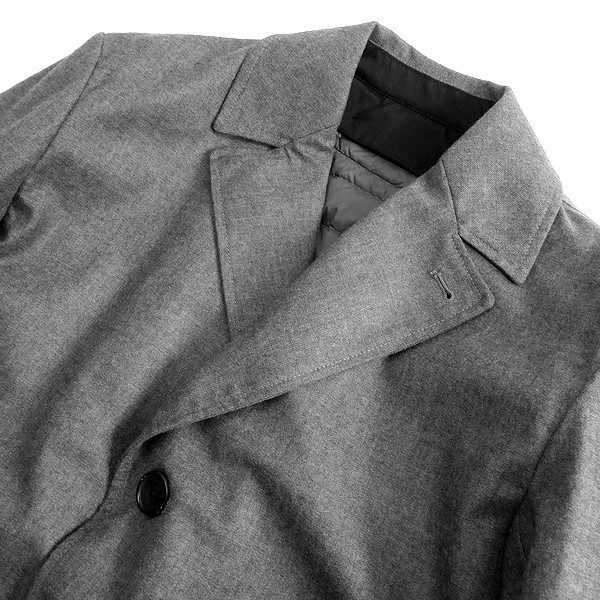 KATHARINE HAMNETT LONDON キャサリンハムネット 定価7.4万 3層ボンディング ダウンライナー付き ロングコート S 灰 7815▲047▼are1501e KATHARINE HAMNETT キャサリンハムネット ABOUT ロンドンの人気シリーズがアップデート 二