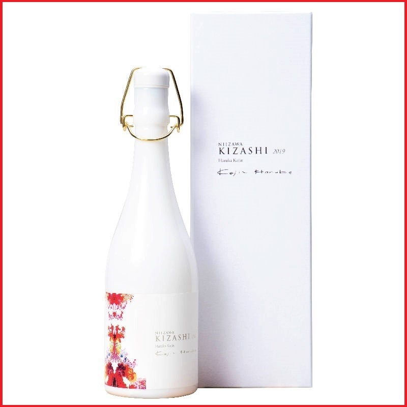 定番，人気SALE 未開栓【002/1000】NIIZAWA KIZASHI 純米大吟醸 7％精米 2019 荒神明香 720ml 化粧箱入 きざし 宮城 「伯楽星」「愛宕の松」の新澤醸造店