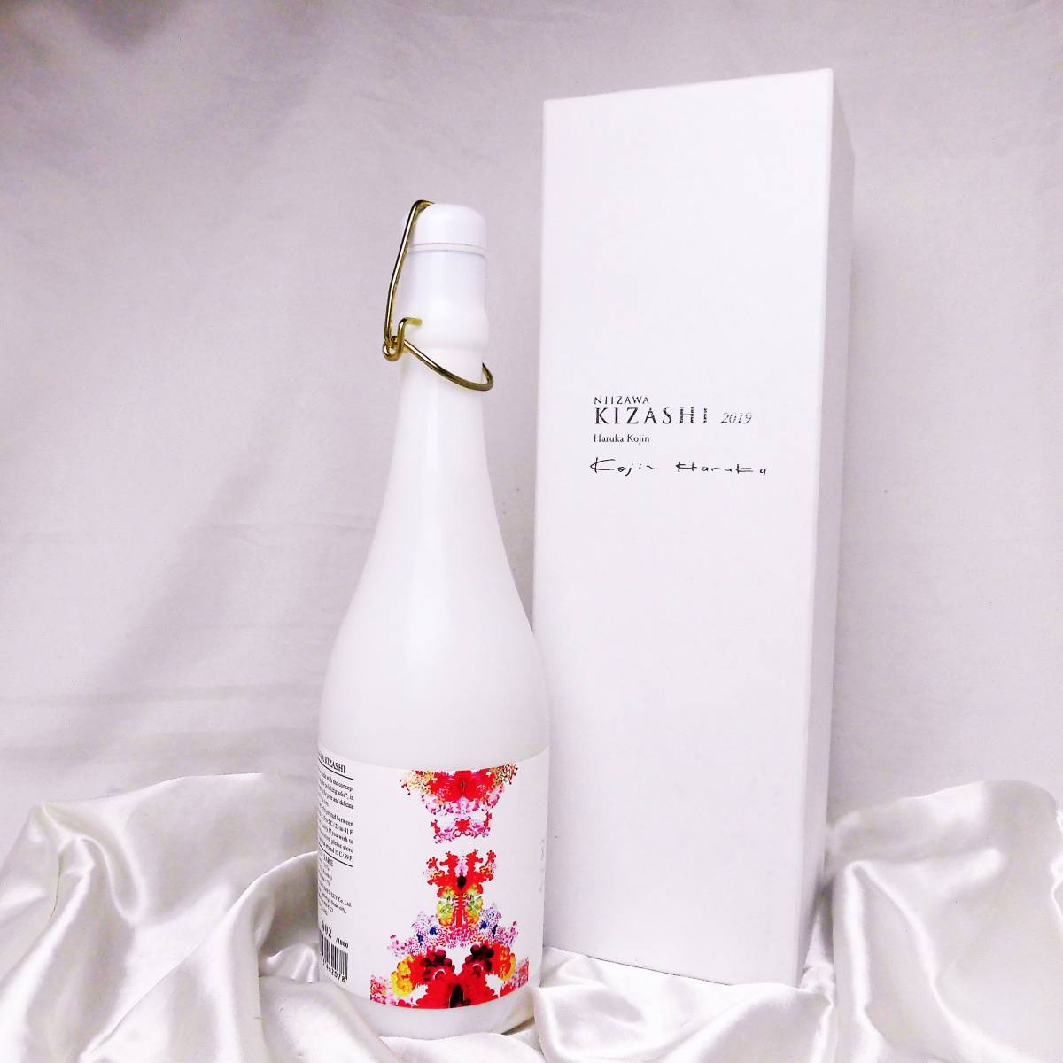 定番，人気SALE 未開栓【002/1000】NIIZAWA KIZASHI 純米大吟醸 7％精米 2019 荒神明香 720ml 化粧箱入 きざし 宮城 「伯楽星」「愛宕の松」の新澤醸造店