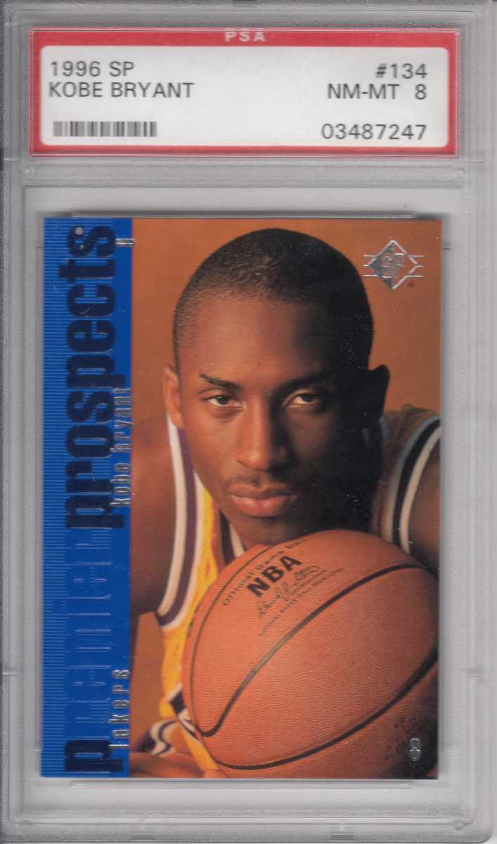 クリスマス特価】PSA 8 96-97 SP Kobe Bryant #134 NM-MT RC Rookie
