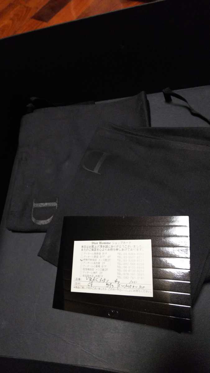 ディオールオム Dior Homme 2008-2009AW ブーツ 40 クリス期 レザー 