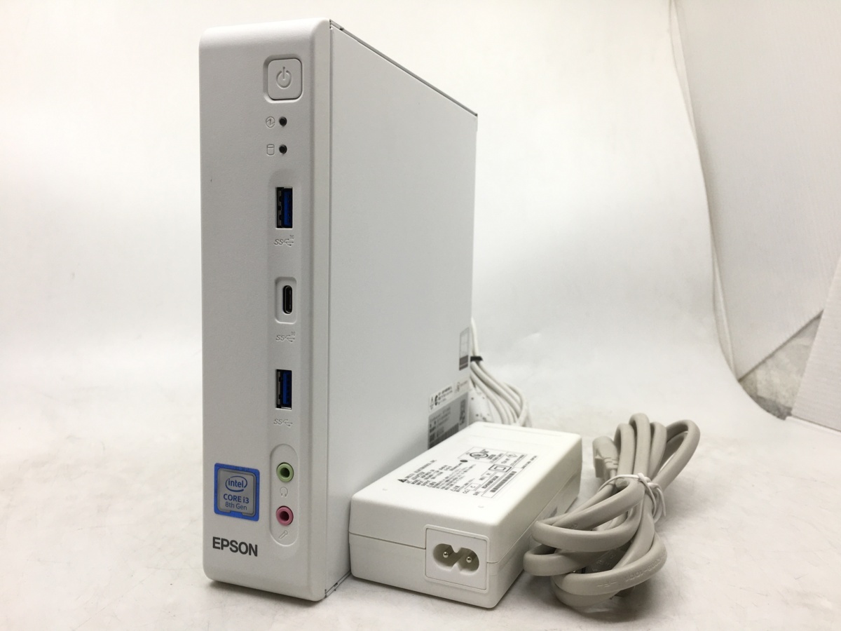 Endeavor ST190E 小型PC i3 8100T SSD500GB