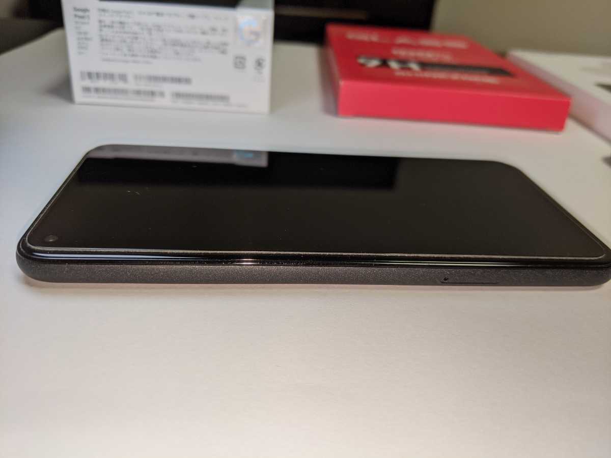 【美品】Google Pixel5 SIMフリー ストア購入品 spigenケース＆ガラスフィルム付 グーグル ピクセル　Pixel4 Pixel3【送料無料】_4