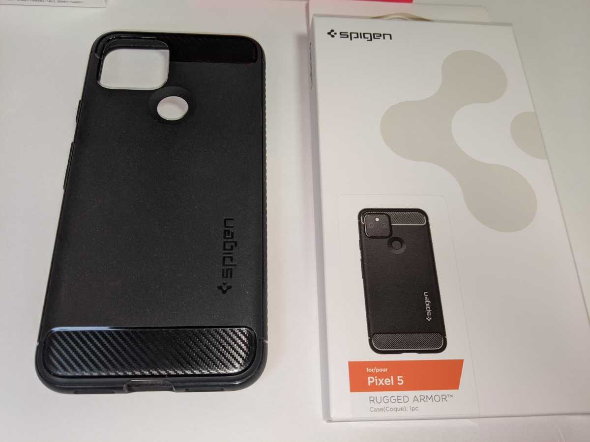 【美品】Google Pixel5 SIMフリー ストア購入品 spigenケース＆ガラスフィルム付 グーグル ピクセル　Pixel4 Pixel3【送料無料】_6