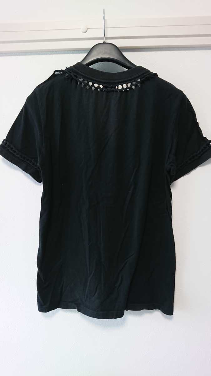 ナンバーナイン 07ss 編み込みTシャツ 黒 takahiro miyashita soloist 