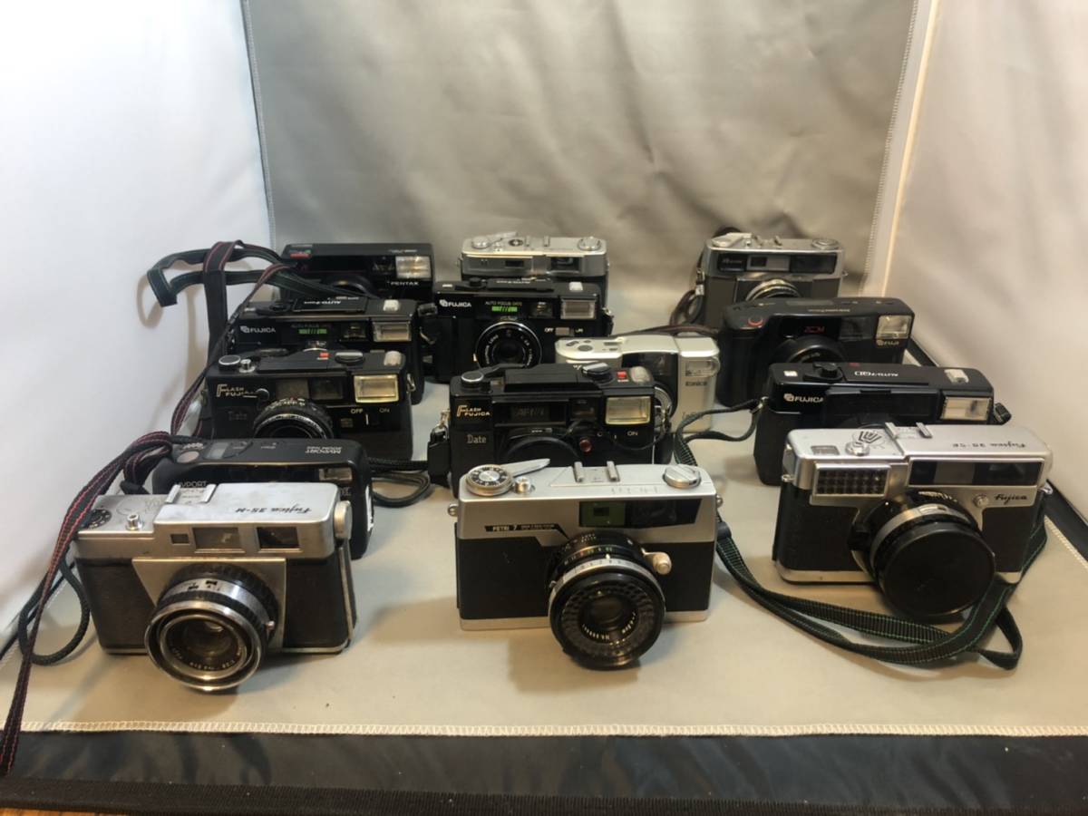 フィルムカメラ デジタルカメラ まとめ売り 14台セット ジャンク ジャンク】フィルムカメラ14台まとめ販売☆ フィルムカメラ カメラ