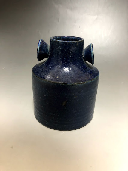 新作登場，定番 リサラーソン トランペットのついた花瓶 lisa larson