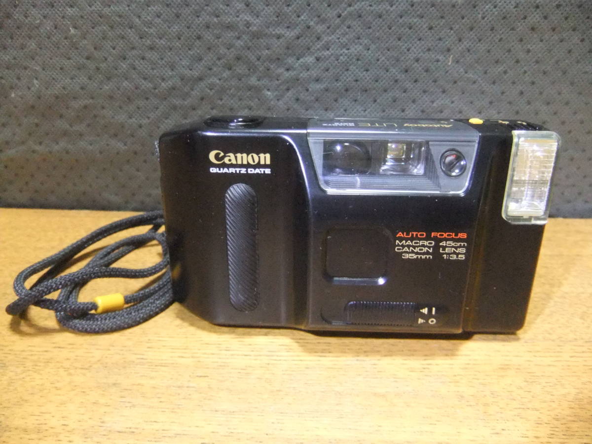 良品中古】☆Canon Autoboy LITE クォーツデート／LENS 35mm F3.5 AUTO