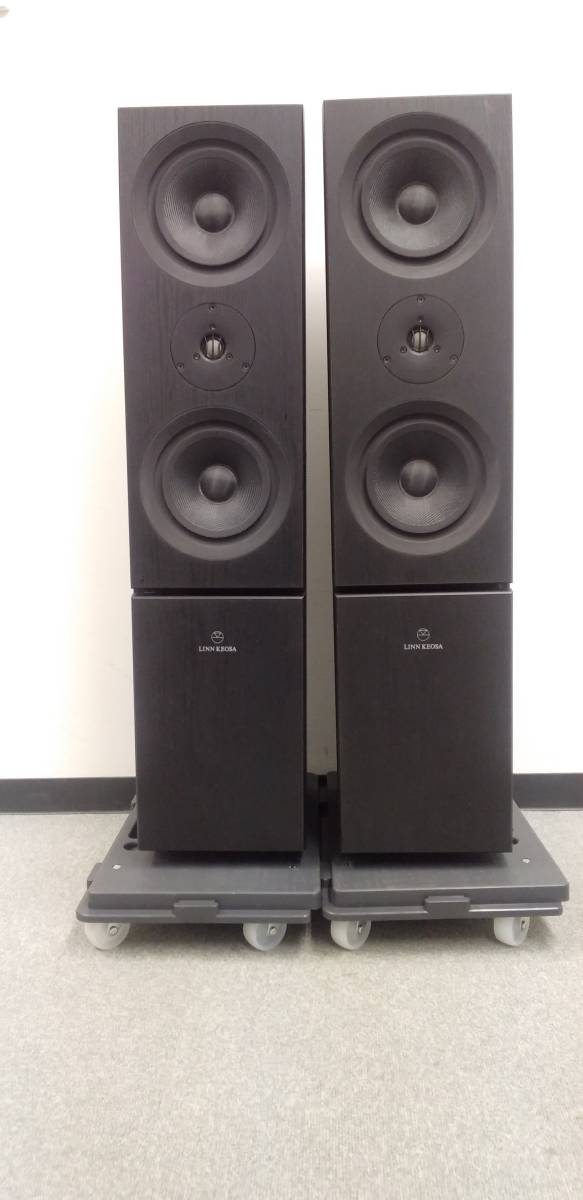 LINN KEOSA フロアスタンディングスピーカー ブラック Linn フロア