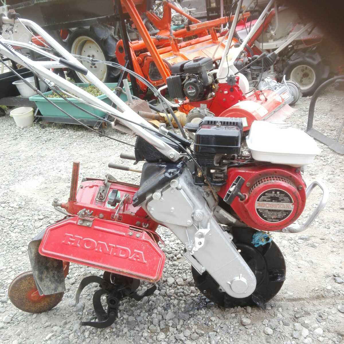鹿児島 ホンダ FR315 一輪 管理機 耕運機 正/逆ロータリー ネギ畝 狭畝 