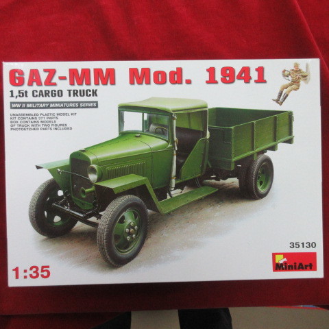 【SALE】 ミニアート 1/35 ＧＡＺ-ＭＭ Ｍｏｄ. 1.5ｔ カーゴトラック 1941 35130(その他)｜売買されたオークション情報、yahooの商品情報をアーカイブ公開 - オークファン その他