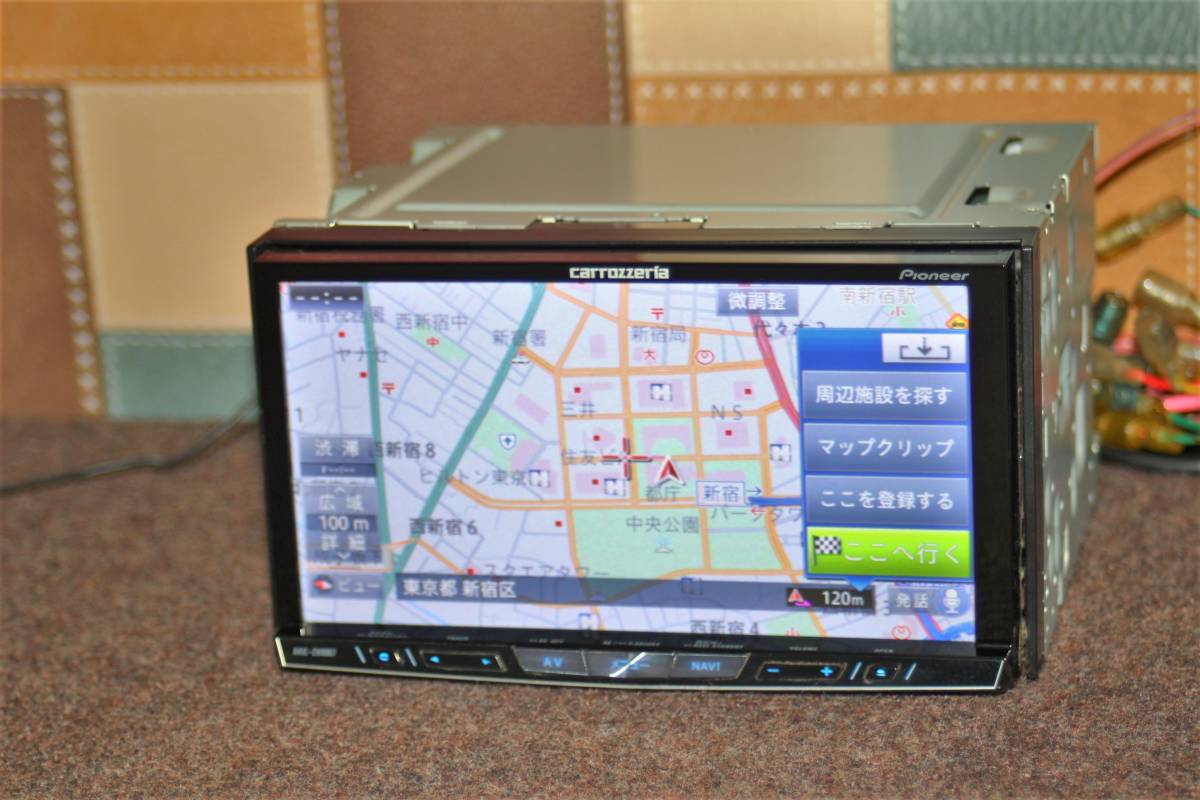 カロッツェリア AVIC-ZH0007 2013年 CD 地デジ HDDナビ 地図 ナビ