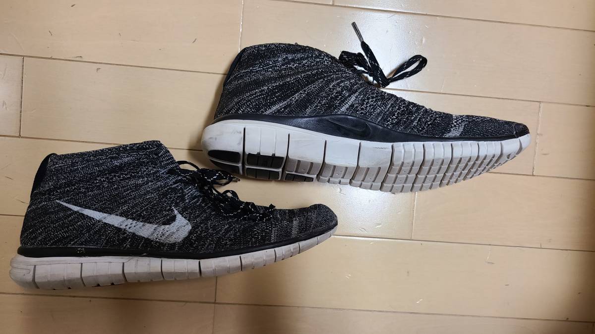 Nike Free Flyknit Chukka 26 5cm ナイキフリー フライニット チャッカ 26 5cm 売買されたオークション情報 Yahooの商品情報をアーカイブ公開 オークファン Aucfan Com