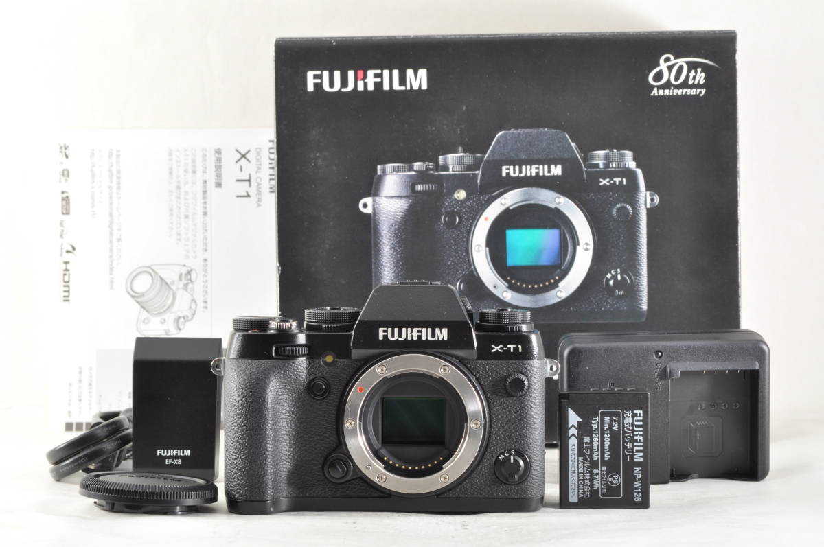 X-T1 FUJIFILM ボディ ブラック 富士フイルム ABランク 中古 Fujifilm 