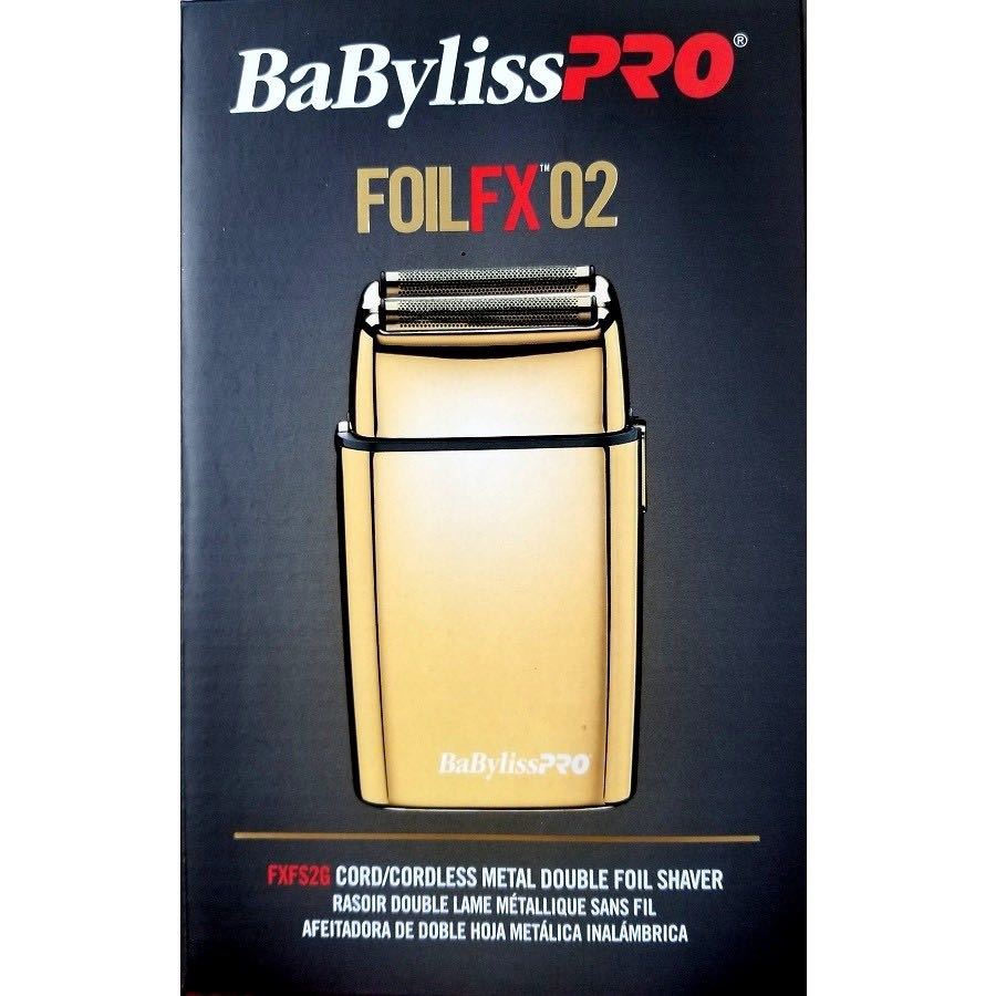 BaByliss Pro FOILFX02G スキンフェードカット必需品 BaByliss PRO