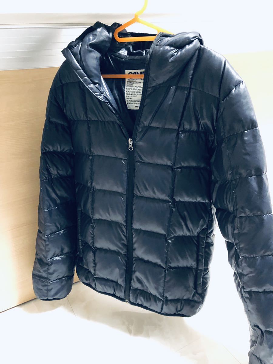 紫 マンシングウェア Munsingwearダウンジャケットサイズ Lレディース