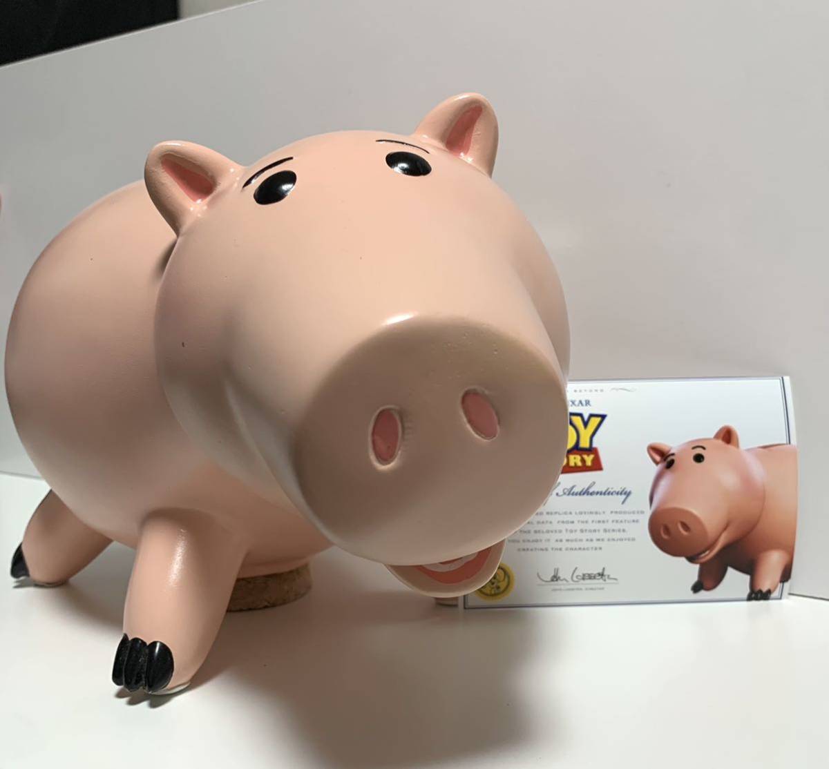 ハム 貯金箱 トイ・ストーリー トイストーリー 等身大 実物大 激レア 