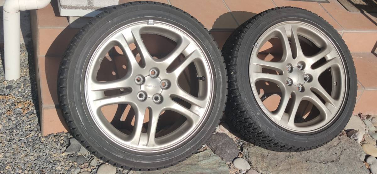 ブリザック　ＭＺ－０３　215/45Ｒ17　スバル純正アルミ　４本セット_3