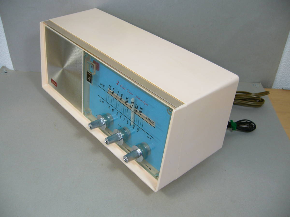 東芝 真空管ラジオ 5YC-763 - ｜覆面えるのブログ かなりやK TOSHIBA 