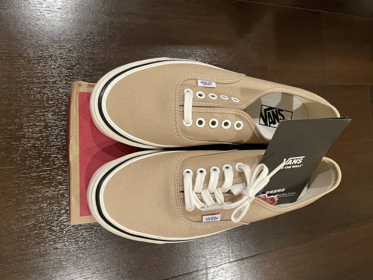 最安値，最新作 【未使用】Vans Authentic 44 DX Anaheim Factory 27cm