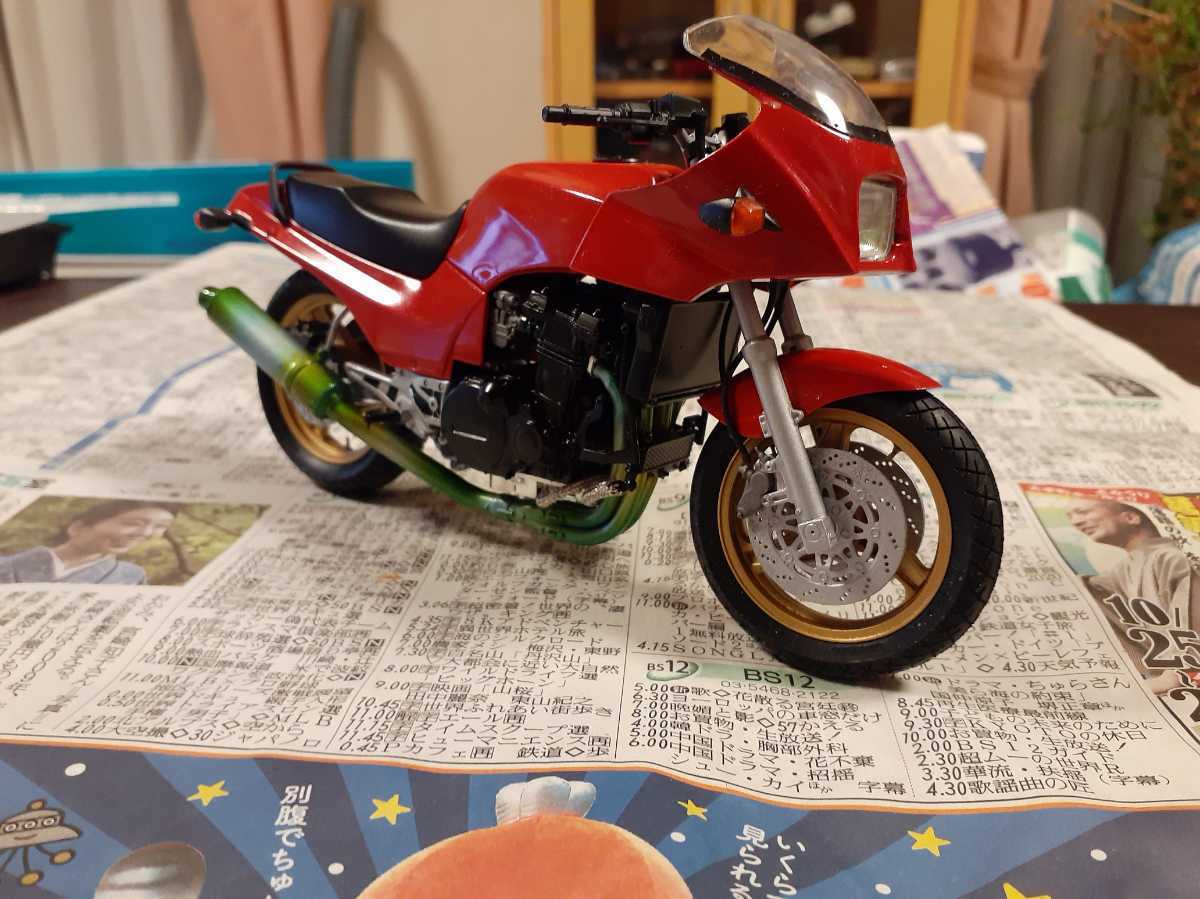完成品 アオシマ カワサキ GPZ900R