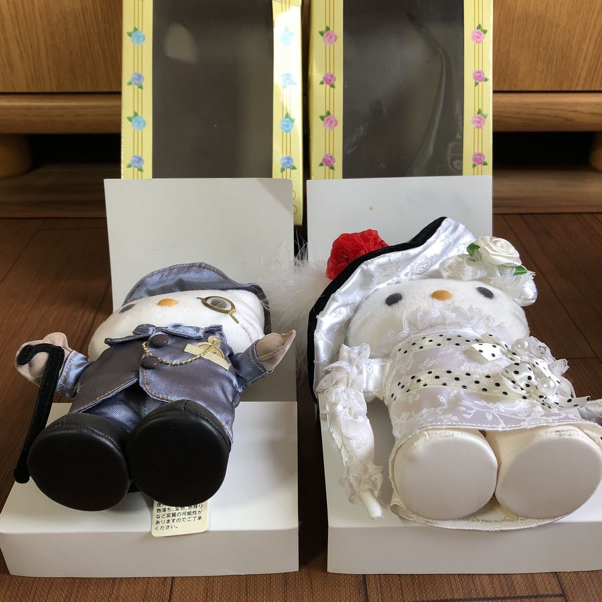 キティ◇ハローキティ ダニエル◇ぬいぐるみ◇ペアドール◇クラシカル 