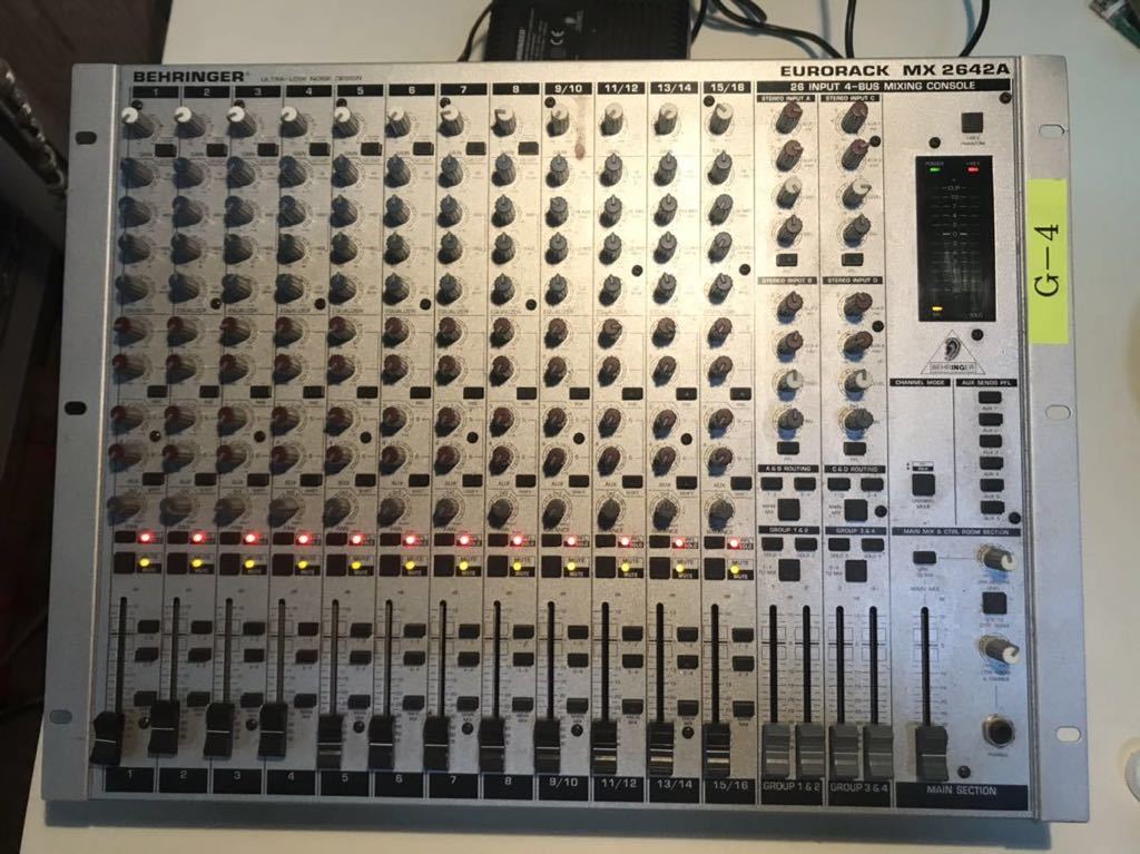 ベリンガー BEHRINGER EURORACK MX2642A ミキサー 動作品 良品 | PGT