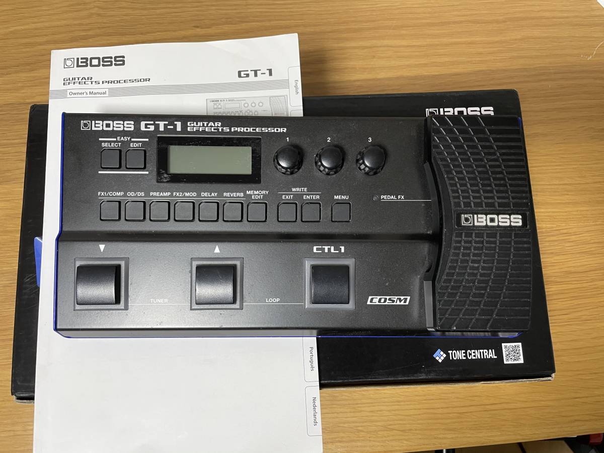 BOSS GT-1 ボス マルチエフェクター ほぼ未使用 箱あり BOSS (ボス