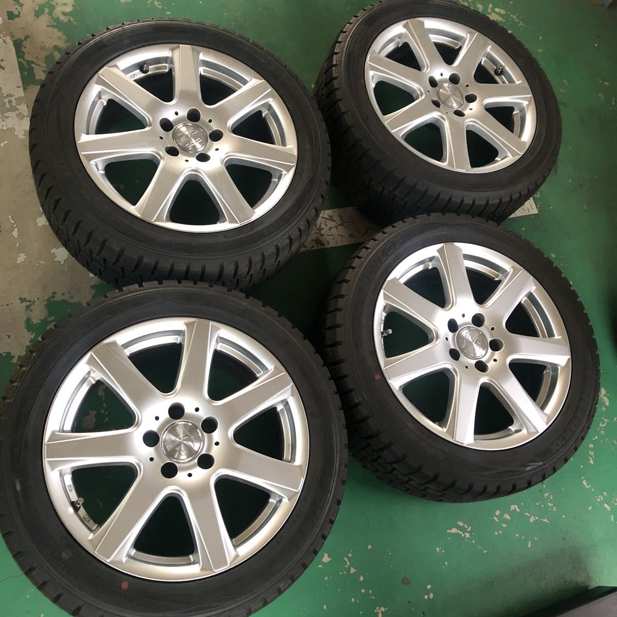 バリ山 ベンツ スタッドレス アルミセット 245/45R17 ダンロップ 
