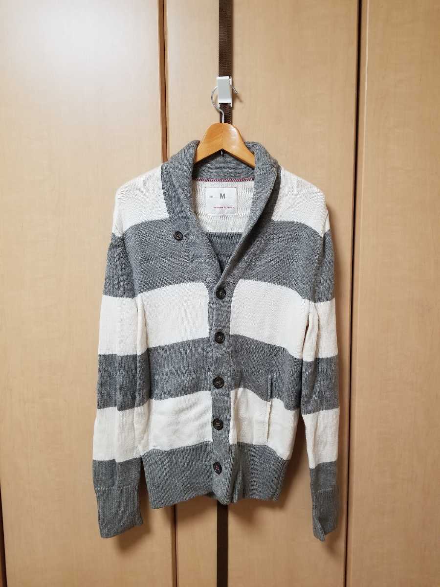 バナナリパブリック ニット カーディガン ボーダー メンズ M ニットカーディガン トップス 売買されたオークション情報 Yahooの商品情報をアーカイブ公開 オークファン Aucfan Com