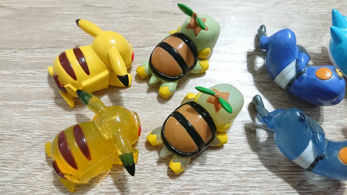 ポケモン フィギュア うたたね はつゆめ ピカチュウ ナエトル グレッグル パチリス クリア 8個 ピカチュウ ポケモン モンコレ 1スタ 2種セット うたうピカチュウ｜モンコレ｜商品情報｜ポケットモンスター｜タカラトミー