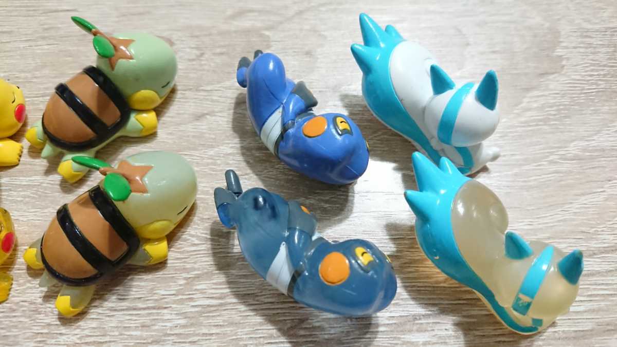 ポケモン フィギュア うたたね はつゆめ ピカチュウ ナエトル グレッグル パチリス クリア 8個 ピカチュウ ポケモン モンコレ 1スタ 2種セット うたうピカチュウ｜モンコレ｜商品情報｜ポケットモンスター｜タカラトミー