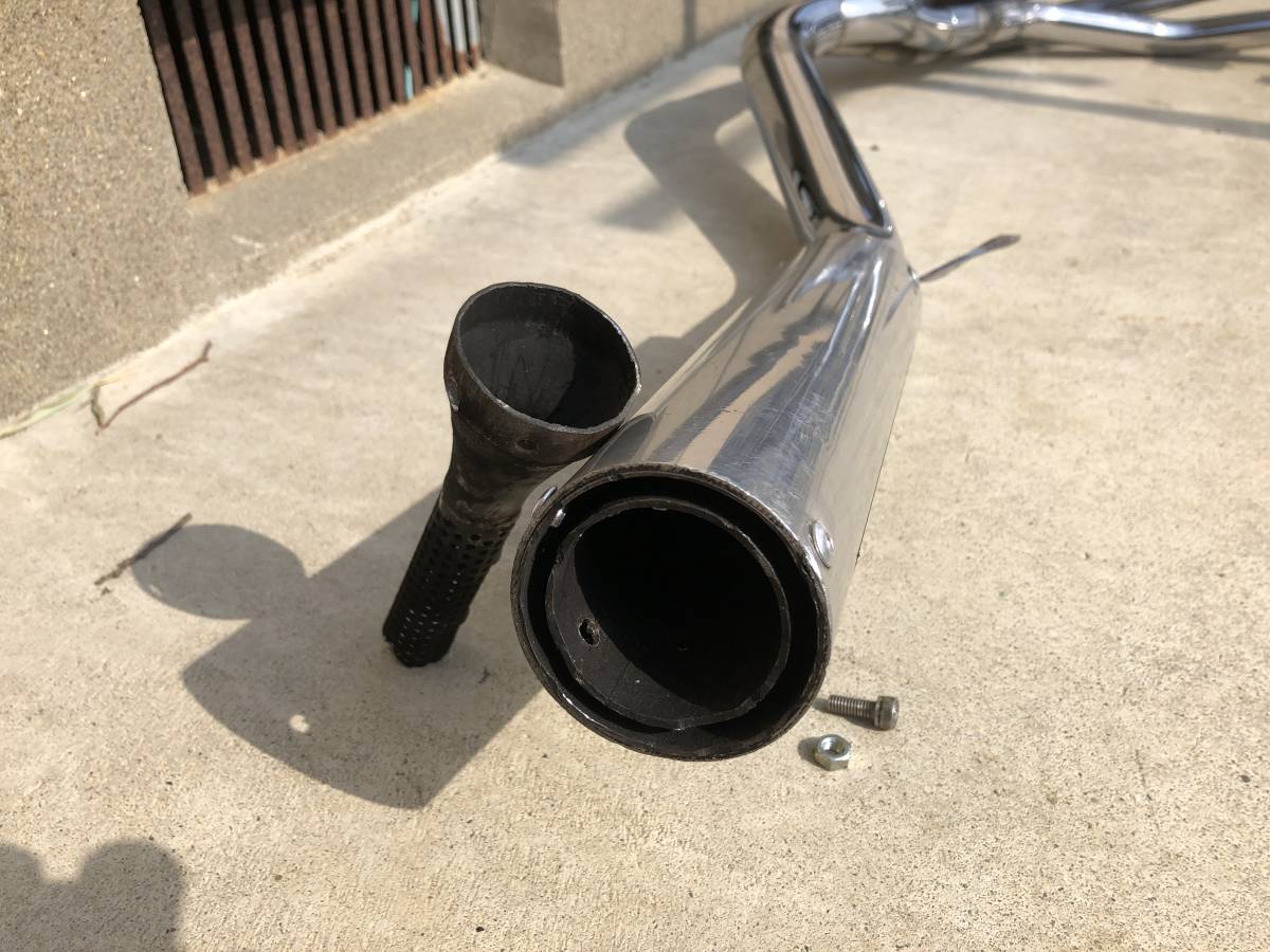当時物CBX400F.RPM管規制前、刻印あり、CBR400F.CBX550F.モリワキ