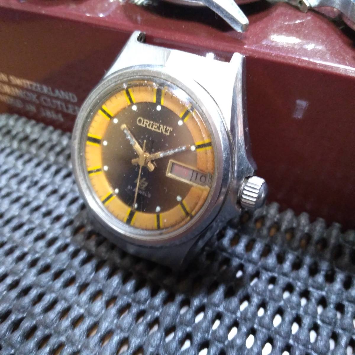 ORIENT Ha オリエント ハイエース 21石 IT489160-6A 腕時計 自動巻き 