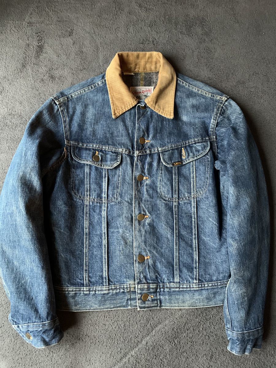 70s lee 101LJ storm rider Gジャン デニムジャケット リー ストーム