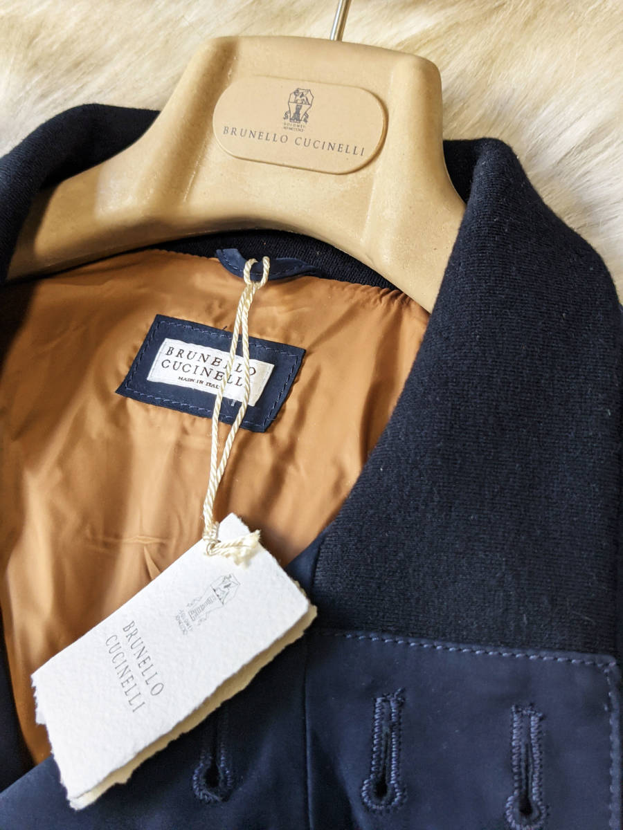 Brunello Cucinelli ブルネロクチネリ ヌバック レザー ボンバー