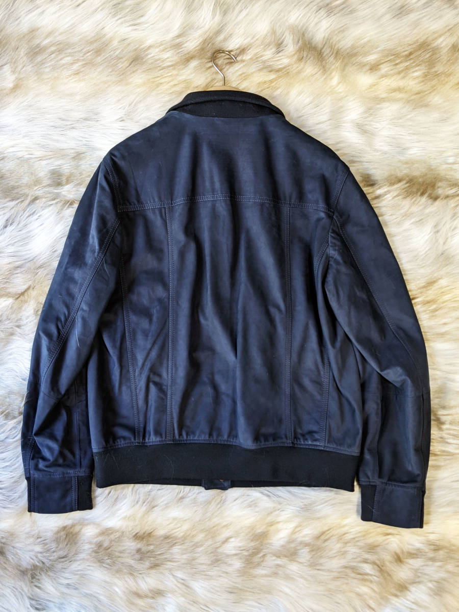 Brunello Cucinelli ブルネロクチネリ ヌバック レザー ボンバー