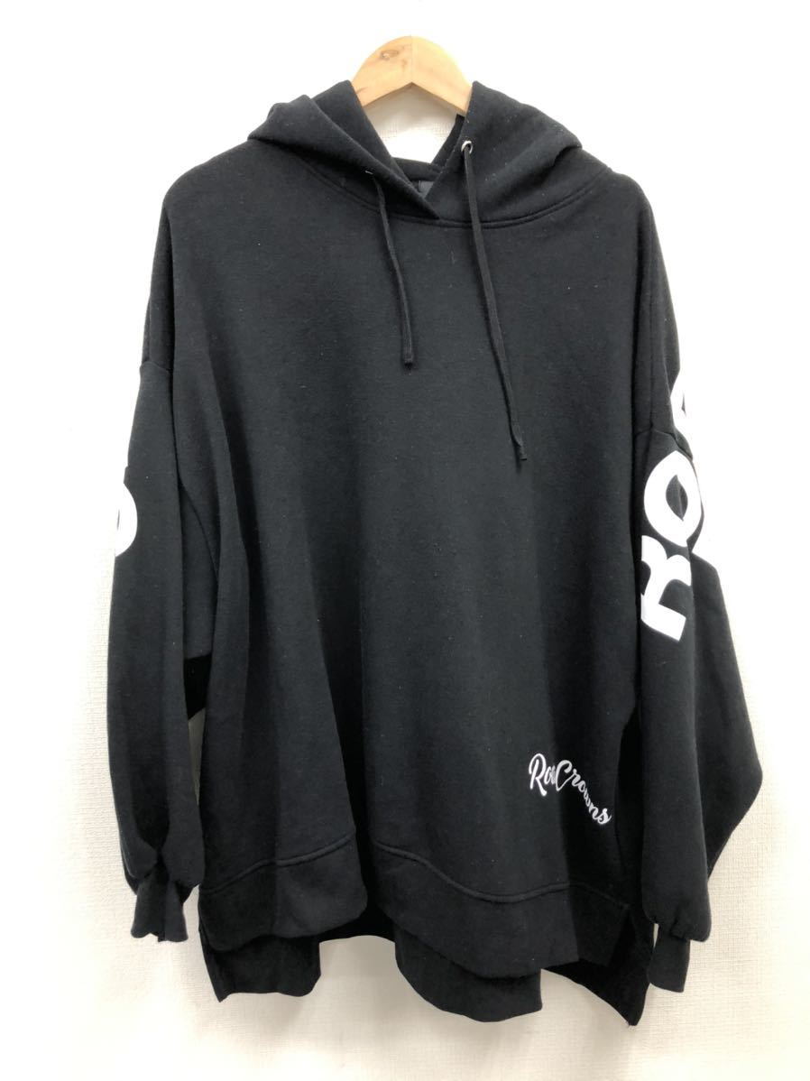 Rodeo Crowns ロデオクラウンズ レディース スウェット パーカー プルオーバー ドルマンスリーブ 黒 白 フリーサイズ 大きいサイズ トップス 売買されたオークション情報 Yahooの商品情報をアーカイブ公開 オークファン Aucfan Com