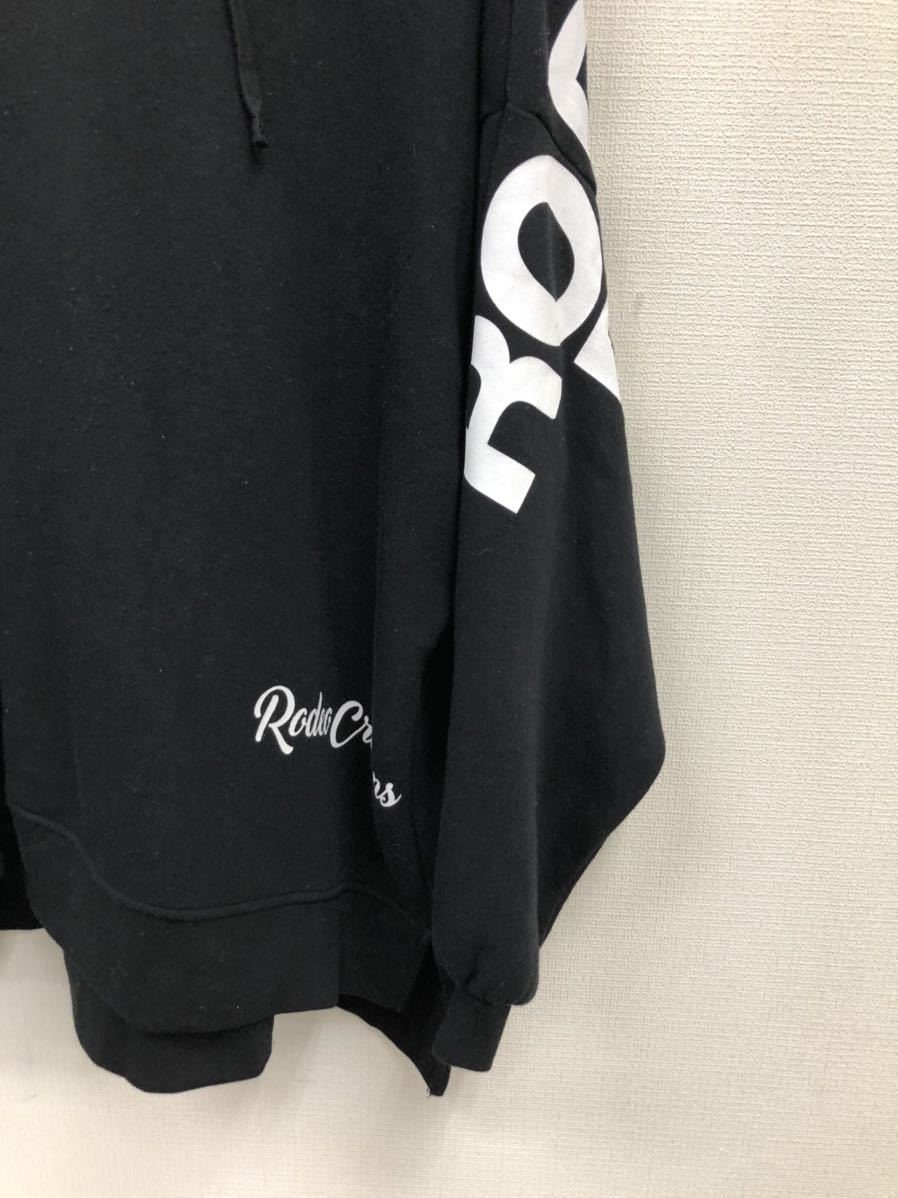 Rodeo Crowns ロデオクラウンズ レディース スウェット パーカー プルオーバー ドルマンスリーブ 黒 白 フリーサイズ 大きいサイズ トップス 売買されたオークション情報 Yahooの商品情報をアーカイブ公開 オークファン Aucfan Com